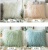 Factory Direct Sales Tan Wool Plush Pillow Cover Ins Sofa and Bedside Plush Pillow Cushion Cover