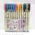 12 Colors Syringe Heads Creative Color Hook Line Pen Student Art Painting