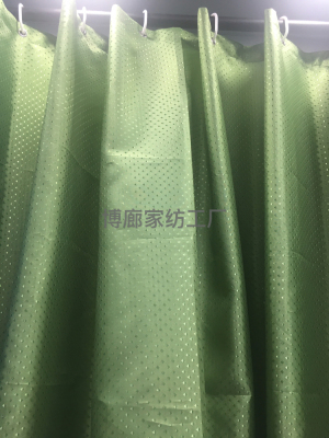 Waterproof Polyester Shower Curtain Factory Direct Sales