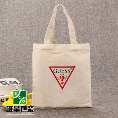 Creative Design Letter Student Handheld Cotton Bag Canvas Bag Gift Shopping Bag Customization Factory