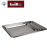 Stainless Steel Plate Tray Dish Barbecue Plate Rectangular Plate Shallow Plate Iron Tray