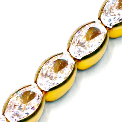 Denier AAA Zircon Claw Chain Copper Diamond-Embedded Handmade Chain Nail Beauty Rhinestone Ornaments Coat and Cap Shoe Bag Clothing Accessories