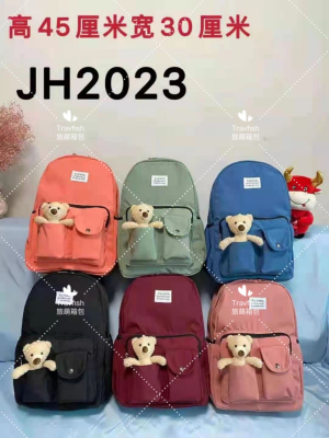 Retro College Style Casual All-Matching Backpack Fashion Early High School Student Schoolbag Boys and Girls 2023#