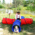 Wholesale Children's Early Education Sunshine Crawling Tunnel Tube Portable Folding Children Crawling Four-Side Tunnel Game House