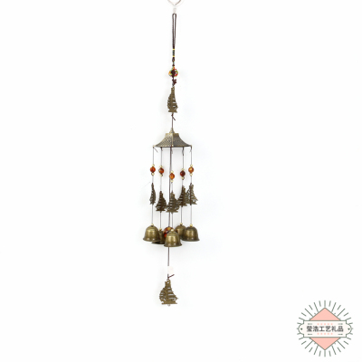 Smooth Sailing Bell and Wind Chimes Pendant Retro Furnishings Wall Hanging Decoration Ying Hao Craft Gift Produced