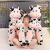 New Cute Big Milk Cow Doll Pillow Long Cartoon Doll Plush Toy Cow Doll Wholesale Custom Logo