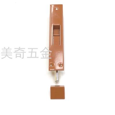 Long Lock Balcony Sliding Door Lock Sliding Door Window Lock Sliding Door Lock Sliding Door Lock Catch of Doors and Windows Single-Sided Upper and Lower Lock