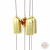 Chinese Style Lucky Bag Hanging Ornament Copper Windbell Store Opening Lucky Hanging Decoration Entry Door Bell Light Luxury Metal Wall Decoration