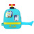 Children's Schoolbag Kindergarten Boys and Girls Cartoon Backpack 3-5 Years Old Middle and Large Class Baby Cute Aircraft Backpack
