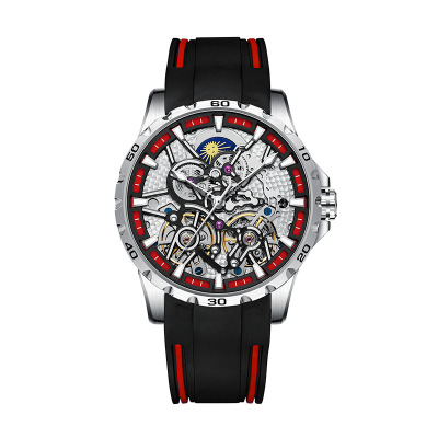 2021 New Swiss AI Lang Genuine Watch Double Tourbillon Automatic Mechanical Watch Men's Waterproof Manufacturer One Piece Dropshipping