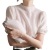 Women's Half Turtleneck Knitted Short-Sleeved Bottoming Shirt Spring/Summer Bai T-shirt Temperament Slim-Fitting Loose Top 2021