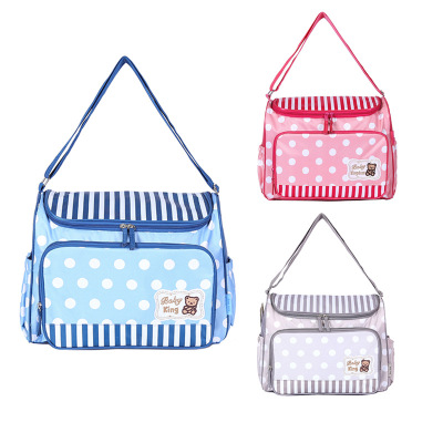 New Trendy One-Shoulder Mummy Bag Mummy Messenger Bag with Baby Multi-Pocket Firm Cute Spot Shopping Bags