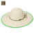 Jakijayi Summer Foreign Trade Cross-Border Bamboo Paper Braid Sun-Proof Sun Custom Big Brim Girl's Cap Sun Protection Hat