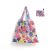 Large Capacity Shopping Bag Foldable Shopping Bag Large Flower Cloth Square Bag Creative Portable Printing Shopping Buggy Bag