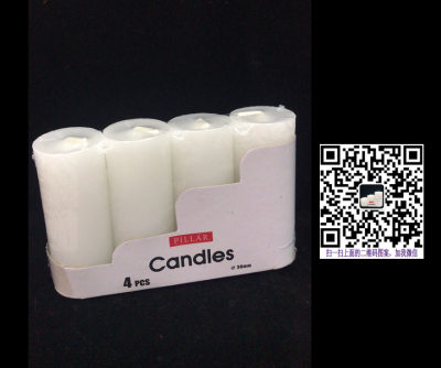 Candle Factory Direct Sales Cylindrical Candle Pillar Candle Classic Pillar Candle European Cylindrical Candle 304-10