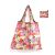 Large Capacity Shopping Bag Foldable Shopping Bag Large Flower Cloth Square Bag Creative Portable Printing Shopping Buggy Bag