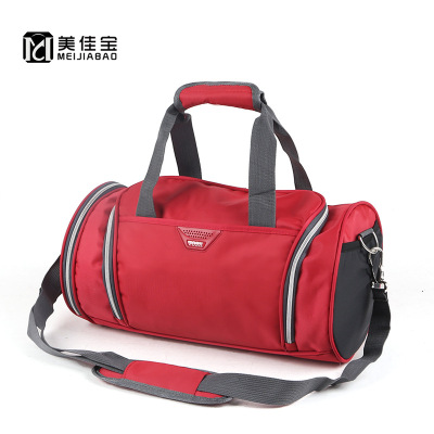 Factory Wholesale Short-Distance Travel Bag Female Gym Bag Sports Bag round Bag Training Bag Male Fashion Small Duffel Bag Portable