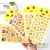Cute Little Emoji Sticker Bubble Sticker Diary Journal Smiling Face Stickers Facial Expression Package Paste Adhesive Wholesale