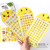 Cute Little Emoji Sticker Bubble Sticker Diary Journal Smiling Face Stickers Facial Expression Package Paste Adhesive Wholesale