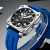 Men's Mechanical Watch Biden Biden New Hollow-out Transparent Wheel Watch Fashionable Elegant Silicone Strap