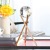 European and American-Style High-End Bronze Tripod Geometry Crystal Ball Decoration Study Living Room Hallway Soft Outfit Decorative Craft