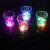 Led Colorful Flash Cup White Wine Glass Luminous Cup Button Luminous Cup Water Cup with Switch Tass Manufacturer