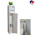 Bathroom Storage Rack Storage Rack Tissue Holder Corner Floor Cabinet with Door Toilet Dressing Table Narrow White