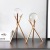 European and American-Style High-End Bronze Tripod Geometry Crystal Ball Decoration Study Living Room Hallway Soft Outfit Decorative Craft