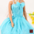 Fashion Girl Doll Toy Dress Suit Dream Princess Wedding Dress Barbie Doll Play House New Year Gift