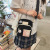 Japanese Ins Small Bag Vintage Style Cute Creative Transparent Bag Soft Girl Students' Crossbody Bag