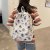 Japanese Style Printing Bear Bunny Planet Rocket Spaceman Cute Girl Student Backpack