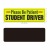Student Driver Foreign Trade Reflective Magnetic Paste Custom Magnetic Car Body Sticker Free Layout Sample