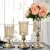 European-Style Post-Modern Crystal Glass Vase Home Living Room Flower Arrangement Crafts Decoration New House Decoration Gift