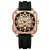 Men's Mechanical Watch Biden Biden New Hollow-out Transparent Wheel Watch Fashionable Elegant Silicone Strap