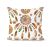 Retro Abstract Geometric Ethnic Style Pillow Cover Soft Outfit American Sofa Back Cushion Hotel Homestay Cafe Decorations
