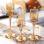 Nordic Golden Candlestick Decoration High Foot Romantic Candlelight Dinner Props Household Dining Table Candle Holder Factory Direct Sales