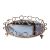 European Mirror Metal Tray Living Room Luxury Coffee Table Tray Storage Model Room Soft Decoration Small Factory Direct Sales
