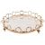 European Mirror Metal Tray Living Room Luxury Coffee Table Tray Storage Model Room Soft Decoration Small Factory Direct Sales