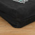 Qixi Black Cotton Thermal Transfer Printing Canvas Bag Custom Color Printing Portable Eco-friendly Shopping Cotton Bag Custom