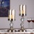 Modern Home Decoration High and Low Candlestick Decoration Crystal High-End Decorations TV Cabinet Dining Table Creative Furnishings