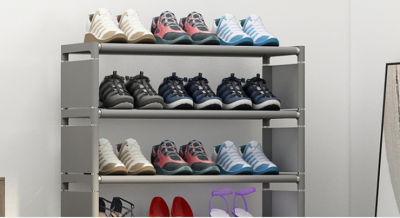 Non-woven shoe cabinet