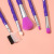 Internet Celebrity Same Style Five PCs Makeup Brush Super Soft Go out Portable Beauty Tools Eye Shadow Repair Makeup Set