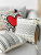 Pillow Nordic Instagram Style Bedside Cushion Bay Window Cushion Cover Sofa Pillow Cases B & B Light Luxury without Core Pillowcase