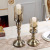 Luxury European-Style American Living Room Dining Table Home Decoration High-Grade Metal Candlestick Cocktail Party Club Model Room Ornament