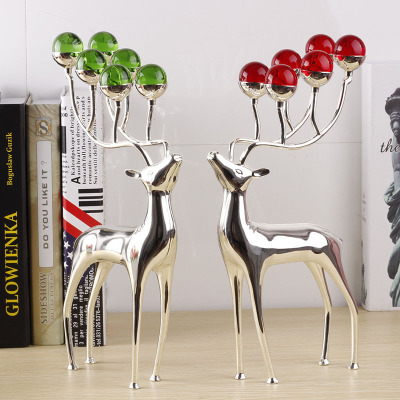 American and European Style Deer Wine Cabinet Decoration Home Creative Craft Wedding Gift Practical Girlfriends Send New Wedding Products