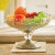 Post-Modern European Luxury Crystal Glass Fruit Plate Creative Furnishings Model Room KTV Decorations Crafts Ornaments