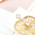 Hollow Jeweled Heart-Shaped Ear Studs Simple Women's Small Cute Korean Fashion Earrings 2020 New Fashion Net Red