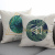 Nordic Instagram Style Pastoral Green Pillow Living Room Sofa Cotton Linen Throw Pillowcase Office Cushion Cover without Core
