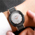 Fashion Simple Men's Steel Belt Diamond-Embedded Watch Men Watch Business Casual Watch Men Factory Direct Sales