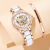 New Fantasy Butterfly Automatic Mechanical Watch Wholesale Fashion Wrist Watch Hollow Jeweled Ceramic Strap Women's Watch